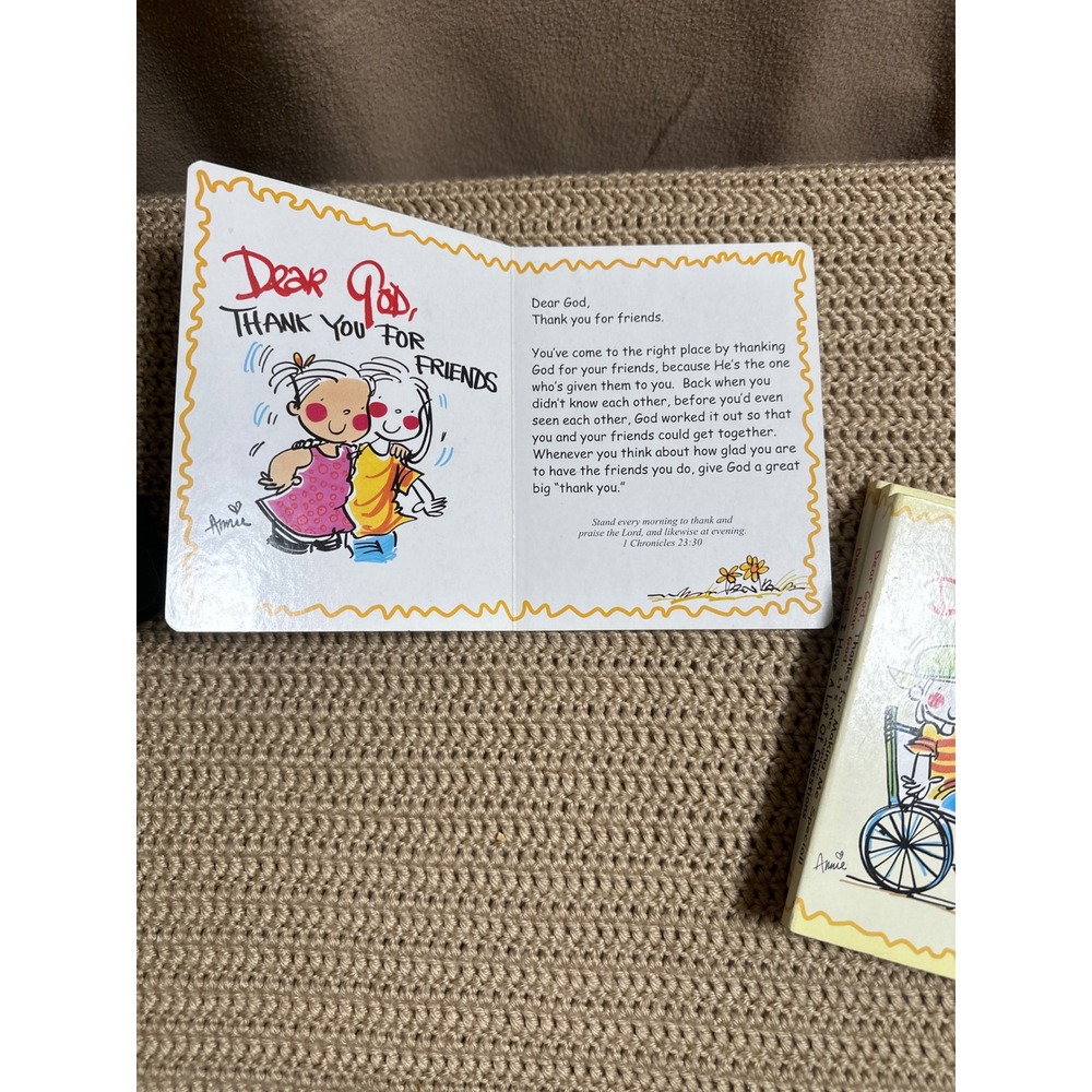Dear God Kids Book 8 pack Annie Fitzgerald Flying Frog Publishing Vintage 2000s - Picture 4 of 9